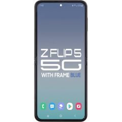 Samsung Z Flip 5 5G LCD With Touch + Frame Blue Service Pack