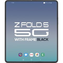 Samsung Z Fold 5 5G LCD With Touch + Frame Black Service Pack