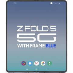 Samsung Z Fold 5 5G LCD With Touch + Frame Blue Service Pack