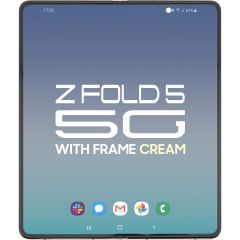Samsung Z Fold 5 5G LCD With Touch + Frame Cream Service Pack