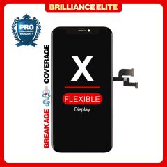 Brilliance Elite iPhone X LCD With Touch Black Soft OLED
