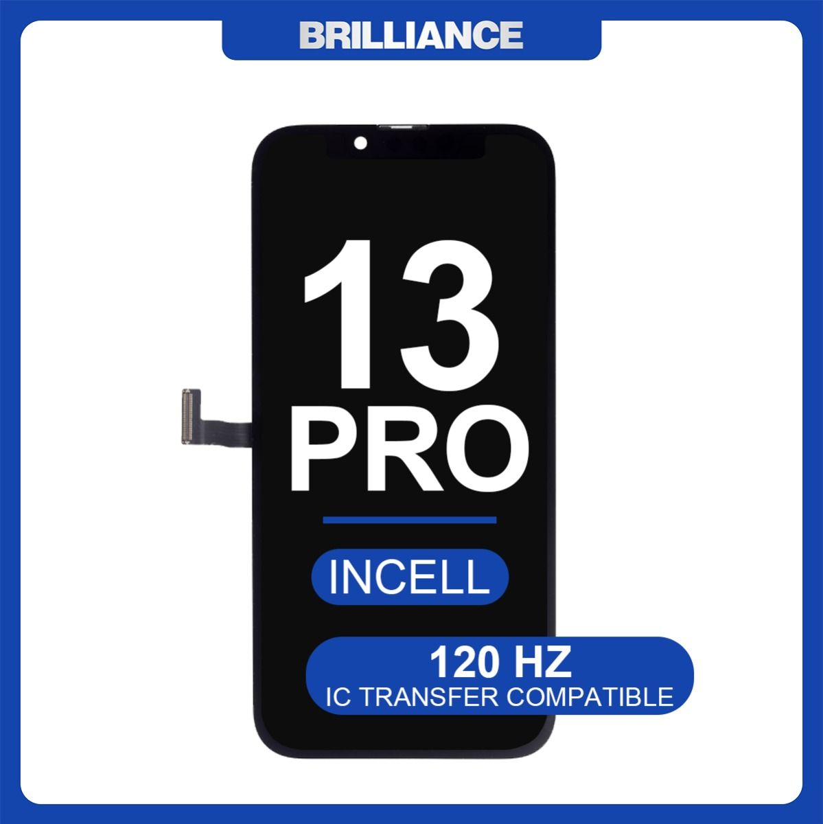 Brilliance iPhone 13 Pro LCD with Touch Incell Black (R-IC) (120 HZ)