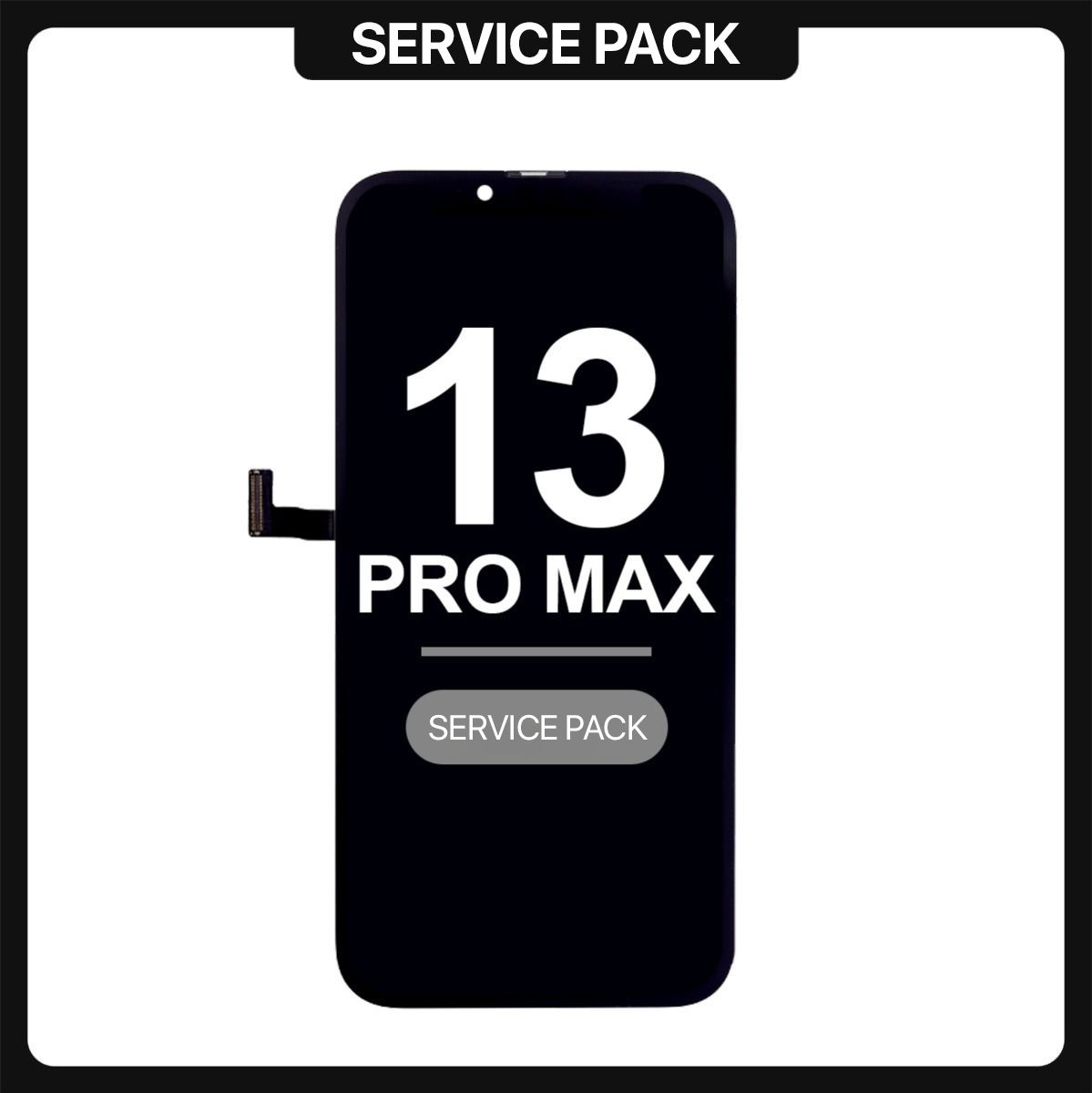 iPhone 13 Pro Max LCD with Touch Black SERVICE PACK
