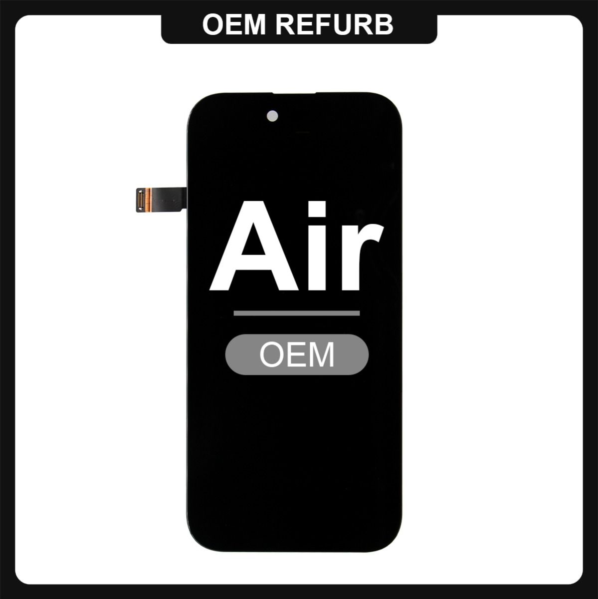 iPhone Air LCD with Touch Black (OEM Refurbished)
