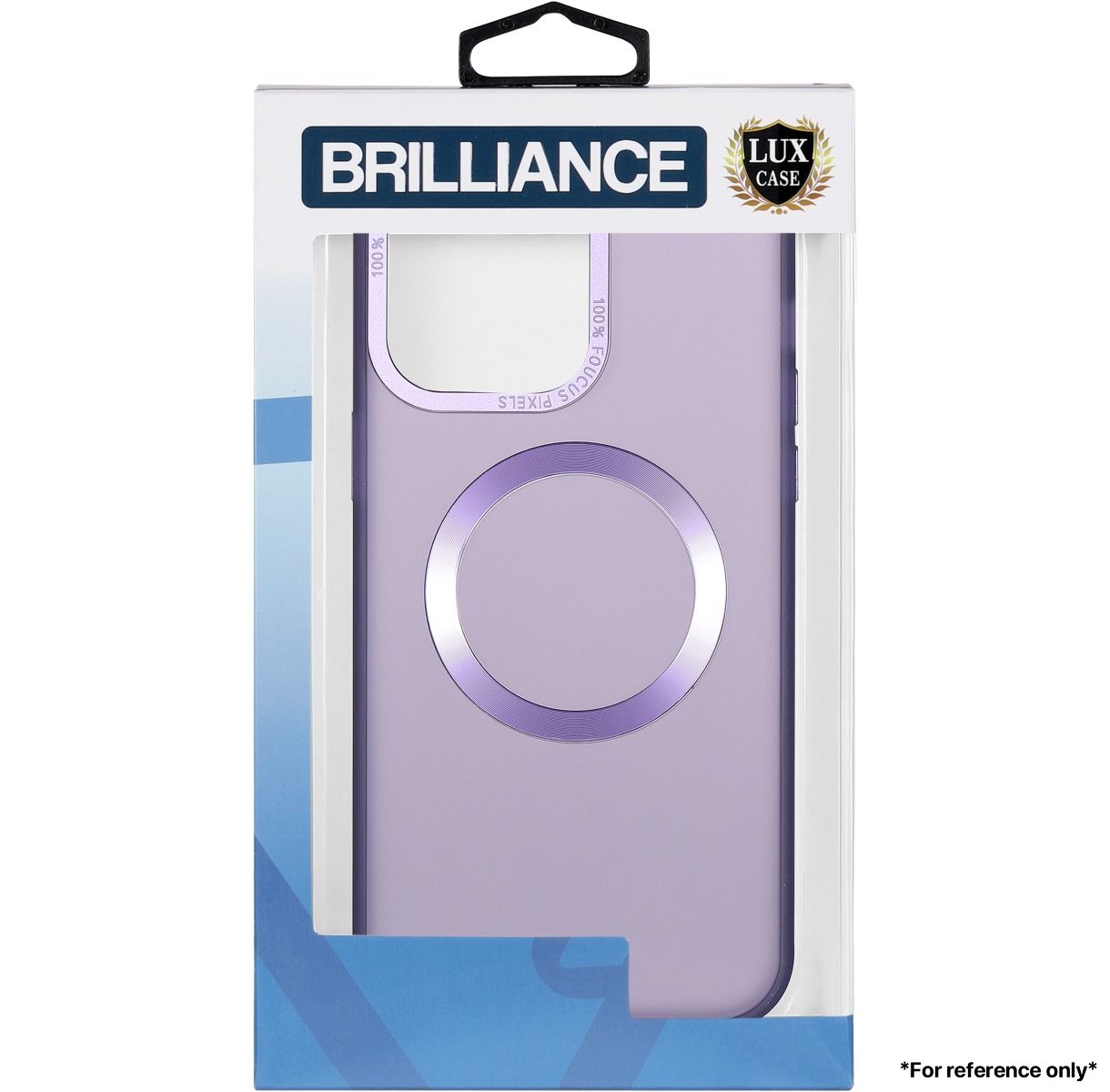Brilliance LUX for Samsung S24+ Hardware CD pattern transparent color case Purple