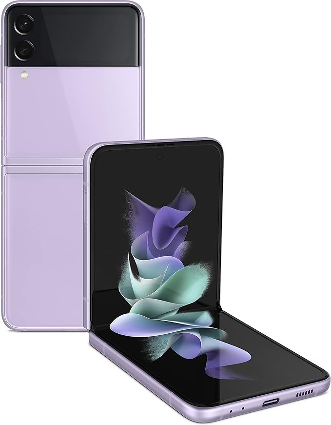 SAMSUNG Z FLIP 3 PURPLE GOOD WITH BLACK DOT 128GB